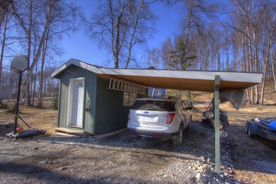 Shed and carport for extra storage