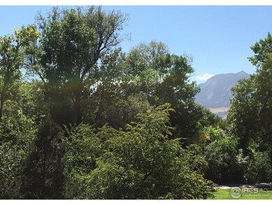 Flatirons view from balcony!
