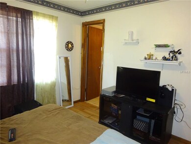 Master bedroom.  Opening to master bath.