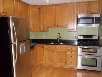 Granite counter tops and stainless steel appliance