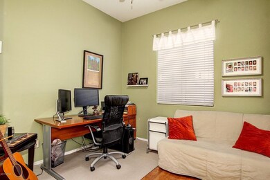Bedroom as office