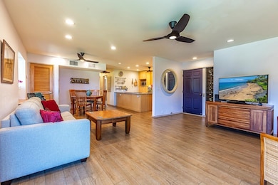 This open floor plan unit underwent a comprehensive floor-to-ceiling renovation.