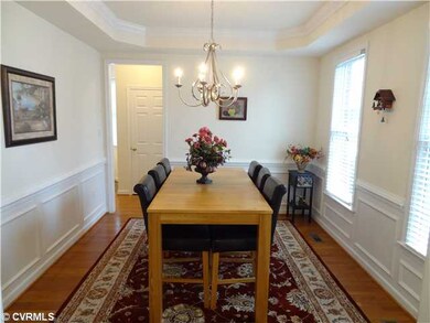 Dining Room - Tray Ceiling, Chair Rail Molding, Co