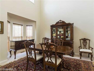 Dining Room. Two story ceiling.