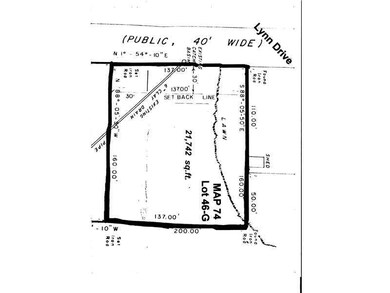 Plat Map. Plot Plan - 0 Lynn Drive