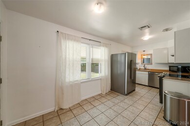 Dining and kitchen
