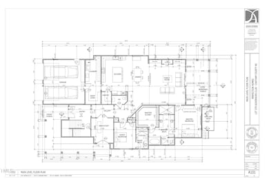 LOT 379 - A101 MAIN LEVEL FLOOR PLAN