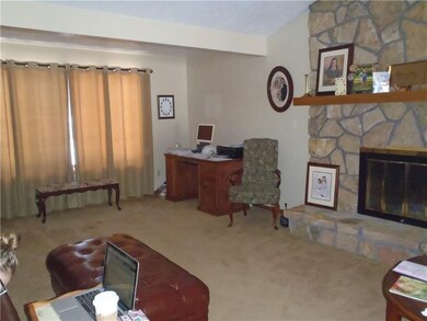 The living room