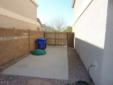 additional slab and rv gate for parking