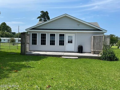 Rear of house