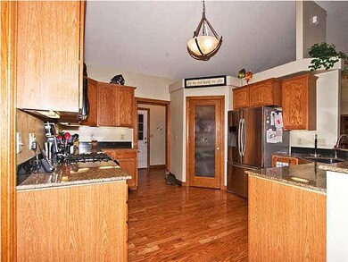 Very open with gas stove and one year old dishwash