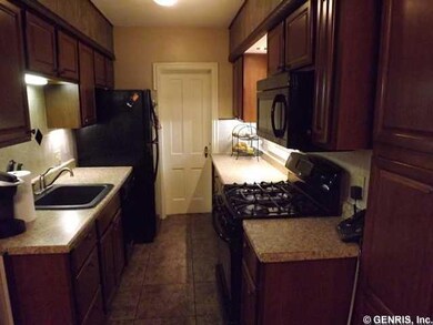 Kitchen. This efficient kitchen is beautifully upd