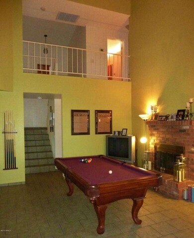 Living Room with Fireplace