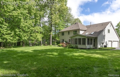 Private rear yard