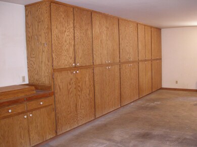 Custom Storage Cabinets in Garage