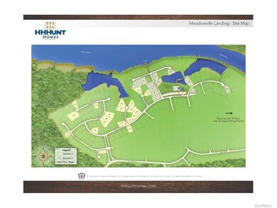 Layout of the Estate Section in Meadowville Landin