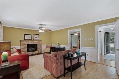 Family Room, ceiling fan, natural gas fireplace, w