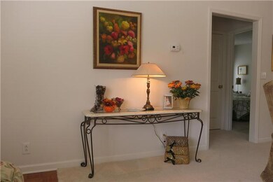 Entry area welcomes you to living room