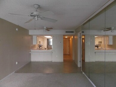 from living room to kitchen