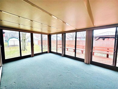 patio leading to deck