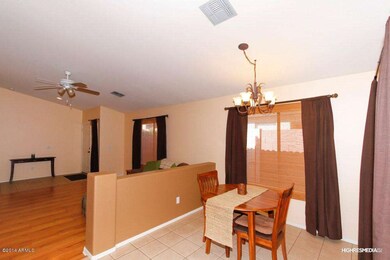 Dining Room With Living Room View