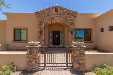 Front pavered courtyard