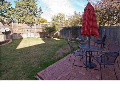 Fully fenced backyard for your four-legged family 