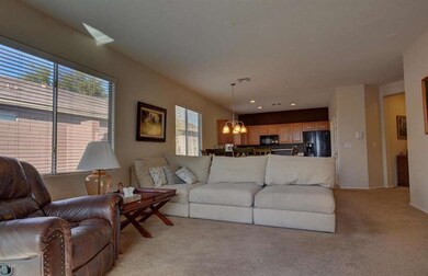 great room to kitchen