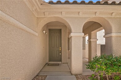 Main entrance to the property.