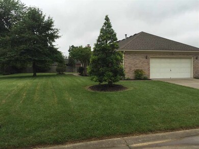 spacious yard