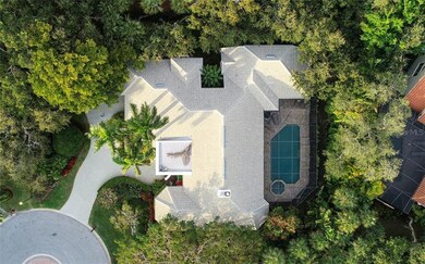 Lush Tropical Landscaping Surrounding the Home