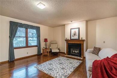 Large main level living space.
