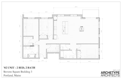 UNIT '02 - 2 BED, 2 BATH
