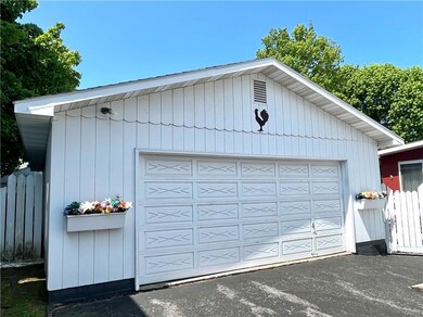 You will love this 2 car + heated garage!