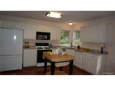 Totally renovated kitchen with new cabinets, grani