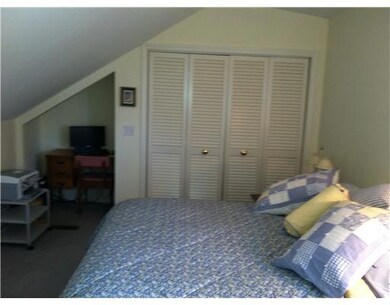 Bedroom. This third bedroom has enough space for s