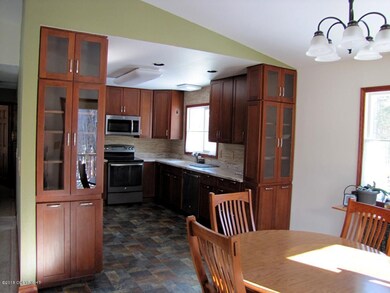 Nicely remodeled kitchen.
