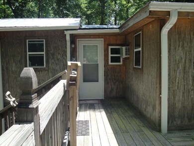 Back deck entrance