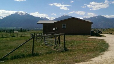 East side of house