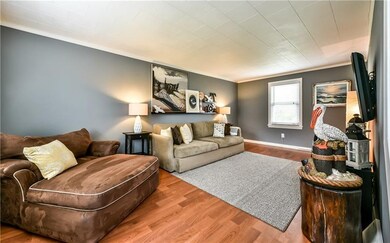 The living room view as you walk in the front door