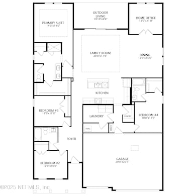 Jensen Floor Plan