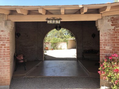 arched drive-thru