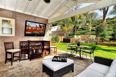 Entertain your guest on this loggia style covered 