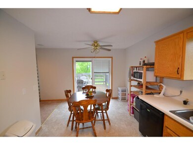 Kitchen/dining room - opens up to deck overlooking