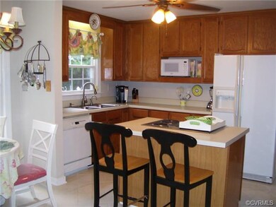 Wonderful Eat-in Kitchen with BEAUTIFUL CERAMIC FL