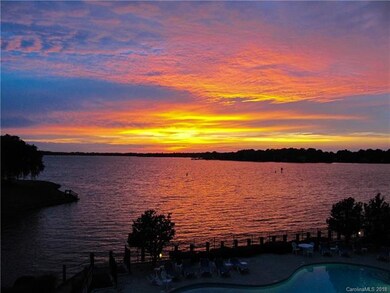 Sunset view from the deck.
