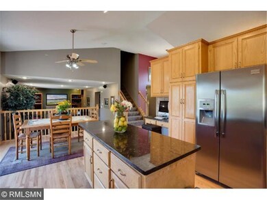 Open Floor Plan with views to Family Room