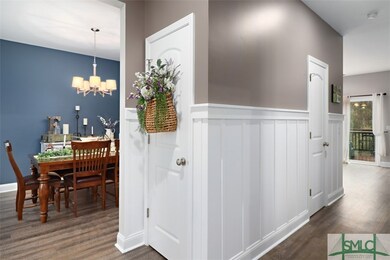 Foyer to Dining Room ~ Closet and Powder Room