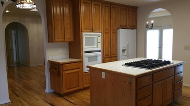 Kitchen with island