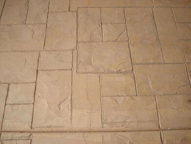 Stamped Concrete Patio Decking